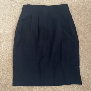 Elegant Black Mondi Pencil Skirt